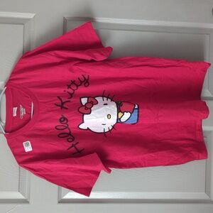 Hello Kitty Apple Retro Logo T-Shirt- L